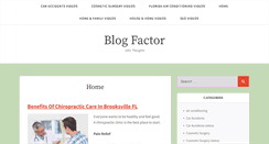 Desktop Screenshot of factor001.com